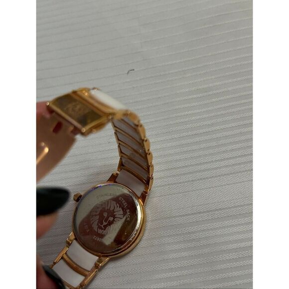 Anne Klein Women’s Watch White Gold Band 2672 Needs Battery